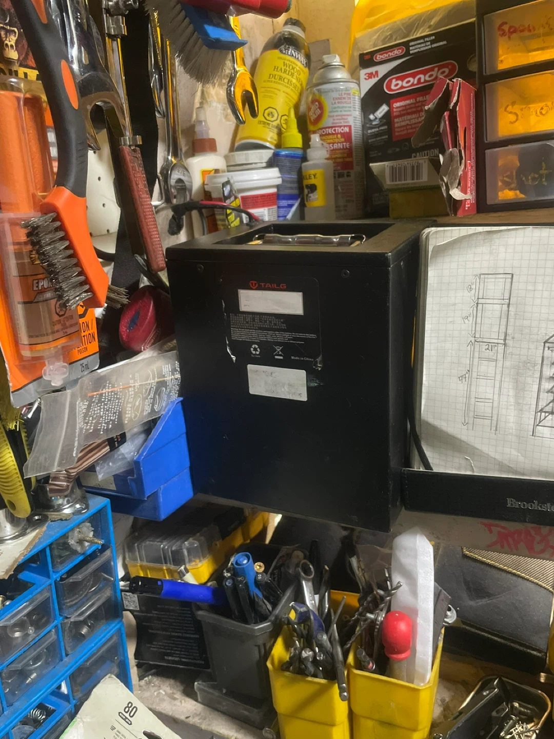 SURRON / TAILG  Black 60v lithium ion e-bike