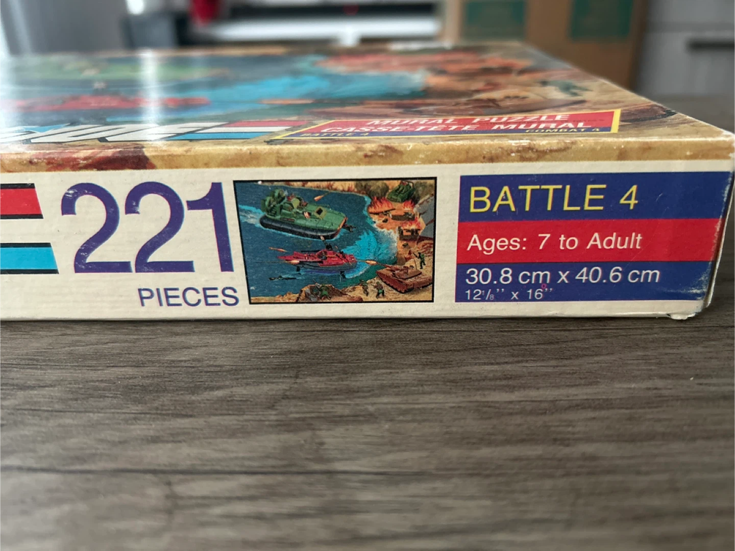G.I. Joe MB Puzzle 221 Pieces Mural Combat - photo 3