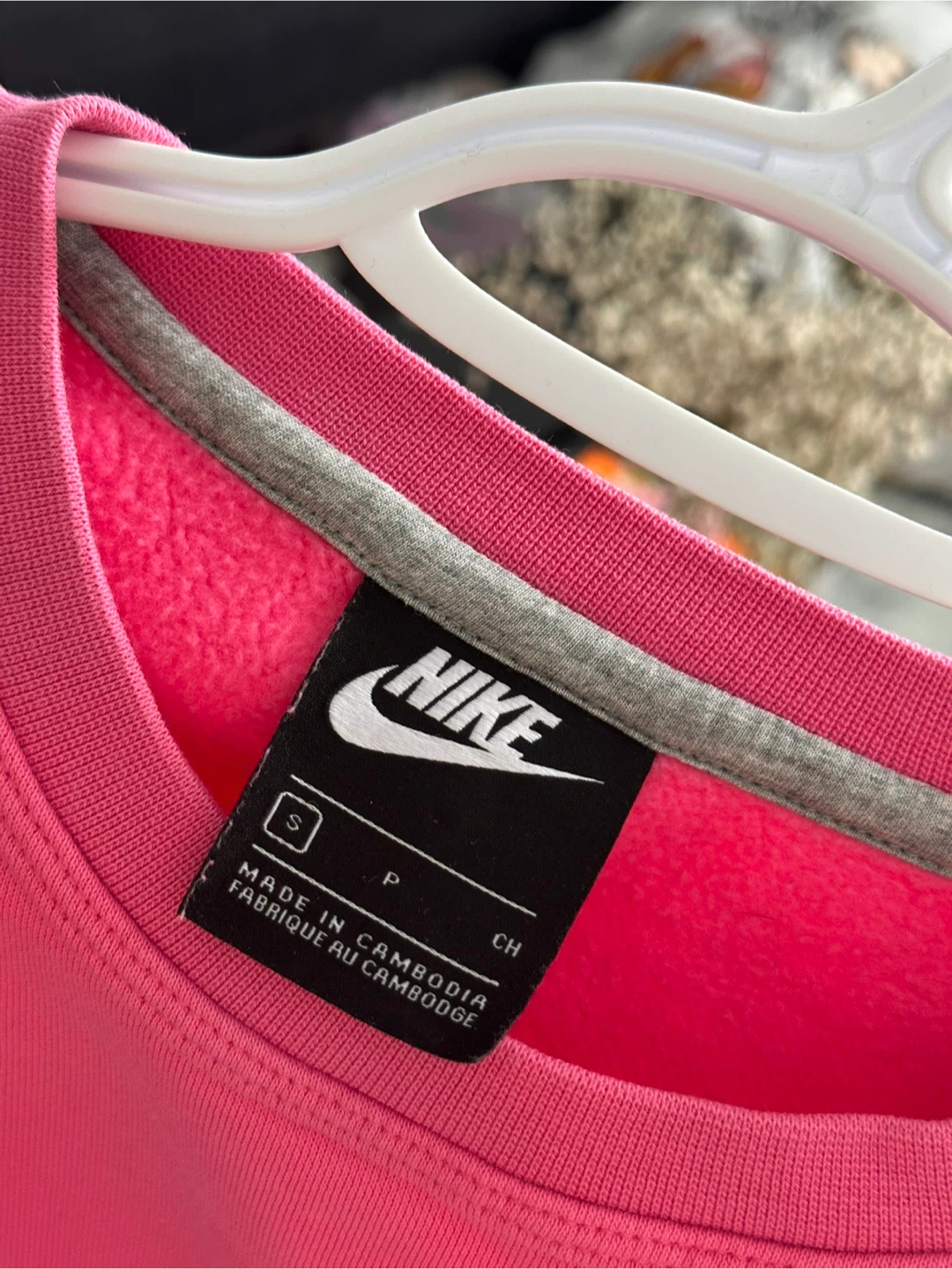Nike Pink Crewneck Sweatshirt