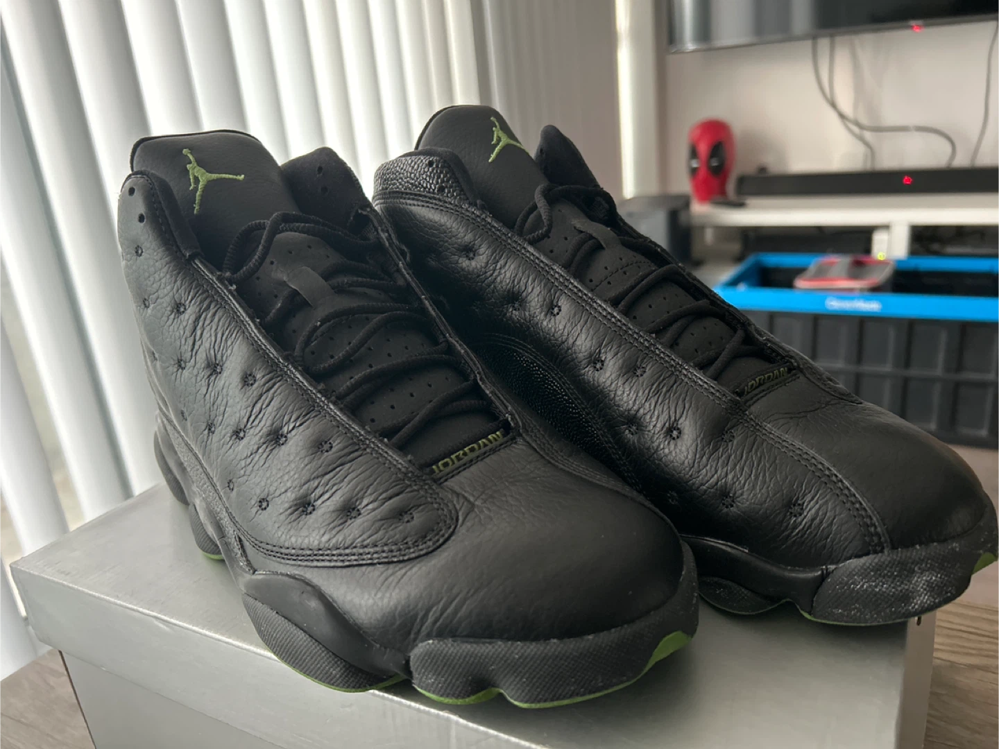 Air Jordan Retro 13 "Altitude Green" Men's Shoes - photo 2