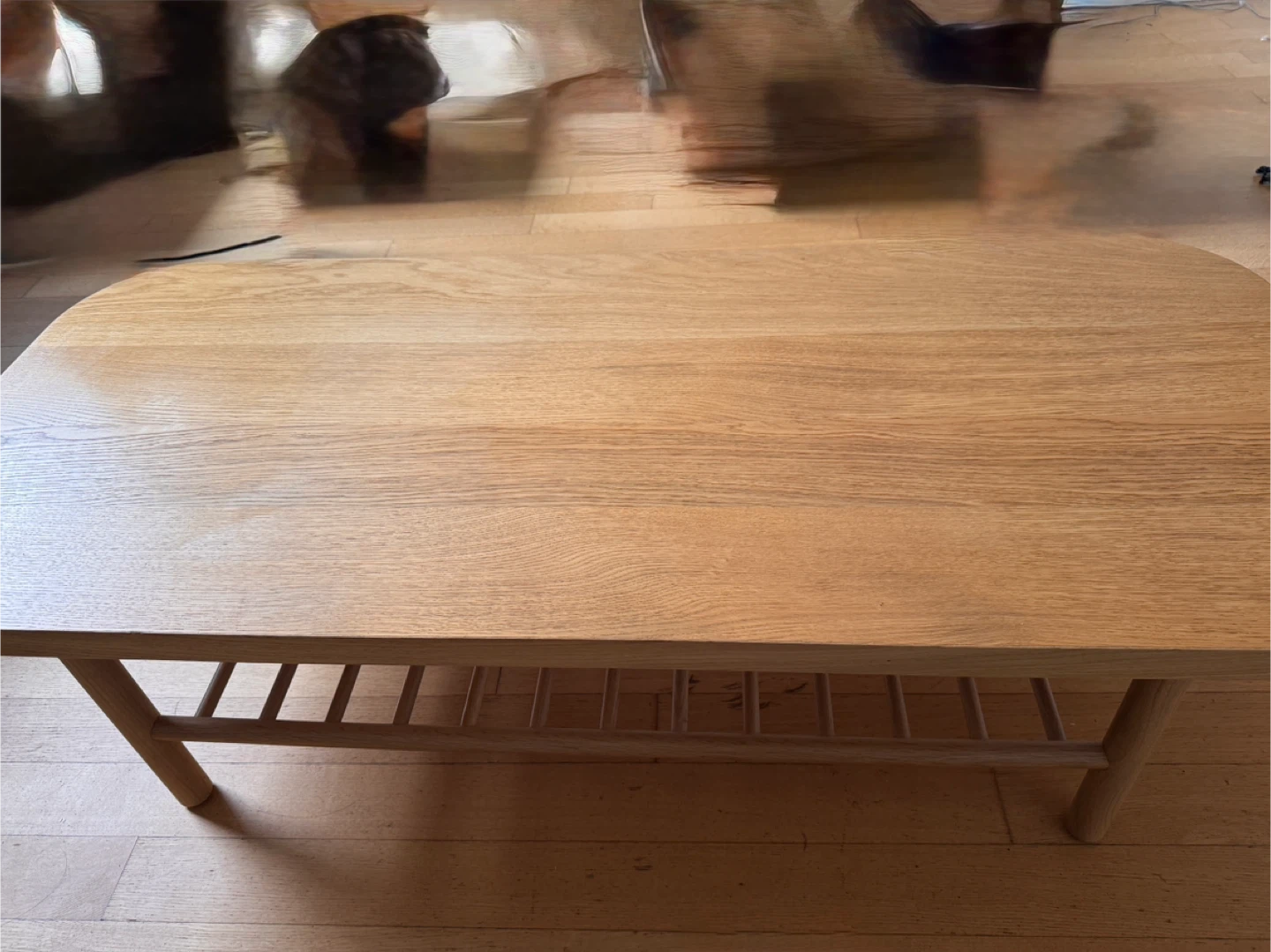 🥕IKEA LISTERBY Coffee table, oak veneer, 140x60 cm - photo 4