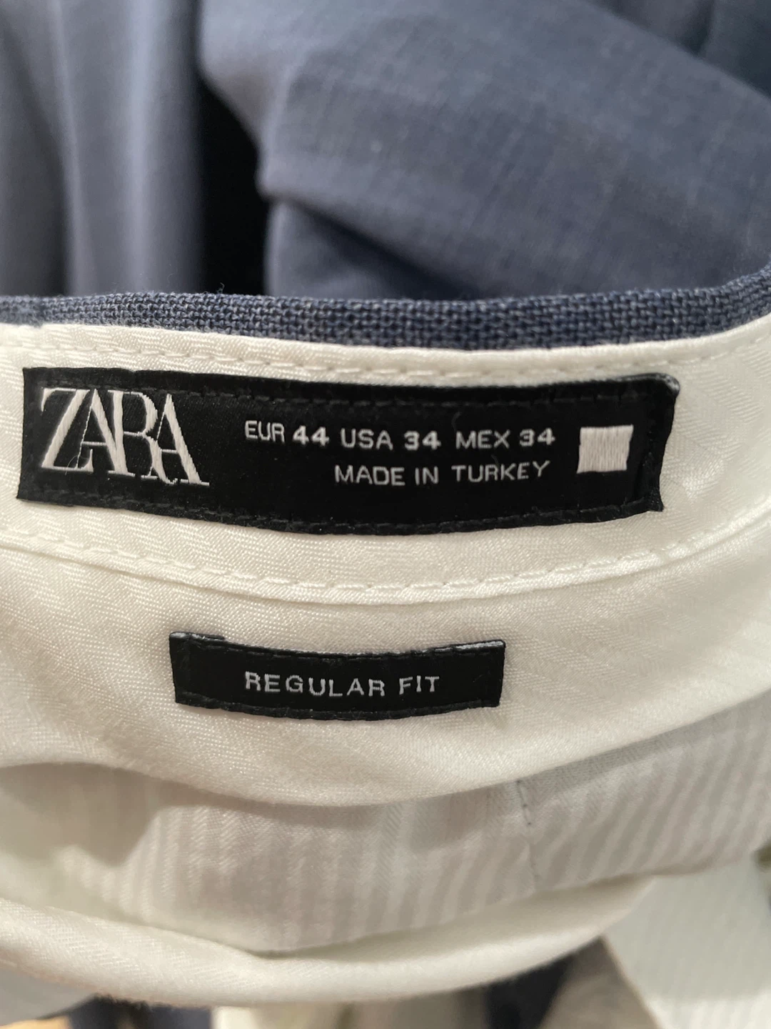 ZARA Suit - Regular Fit - Blue - photo 3