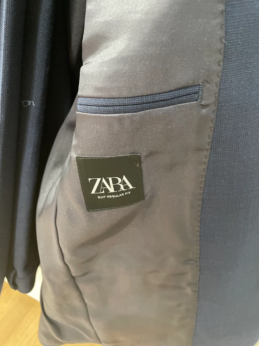 Zara Navy Blue Suit Regular Fit - EUR 44 / USA 34 - photo 2