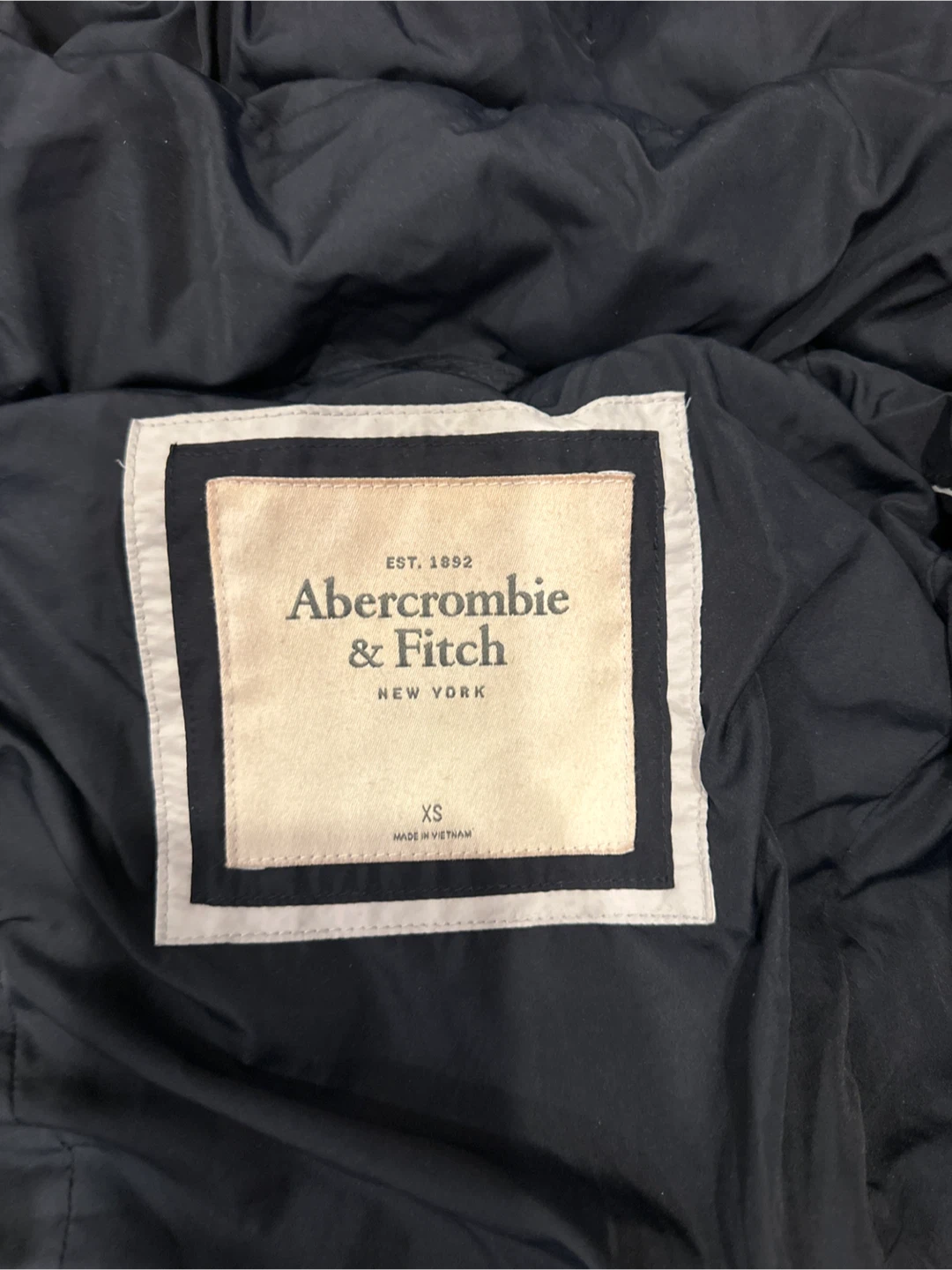 Abercrombie & Fitch Puffer Jacket with Fur Trim Hood - photo 2