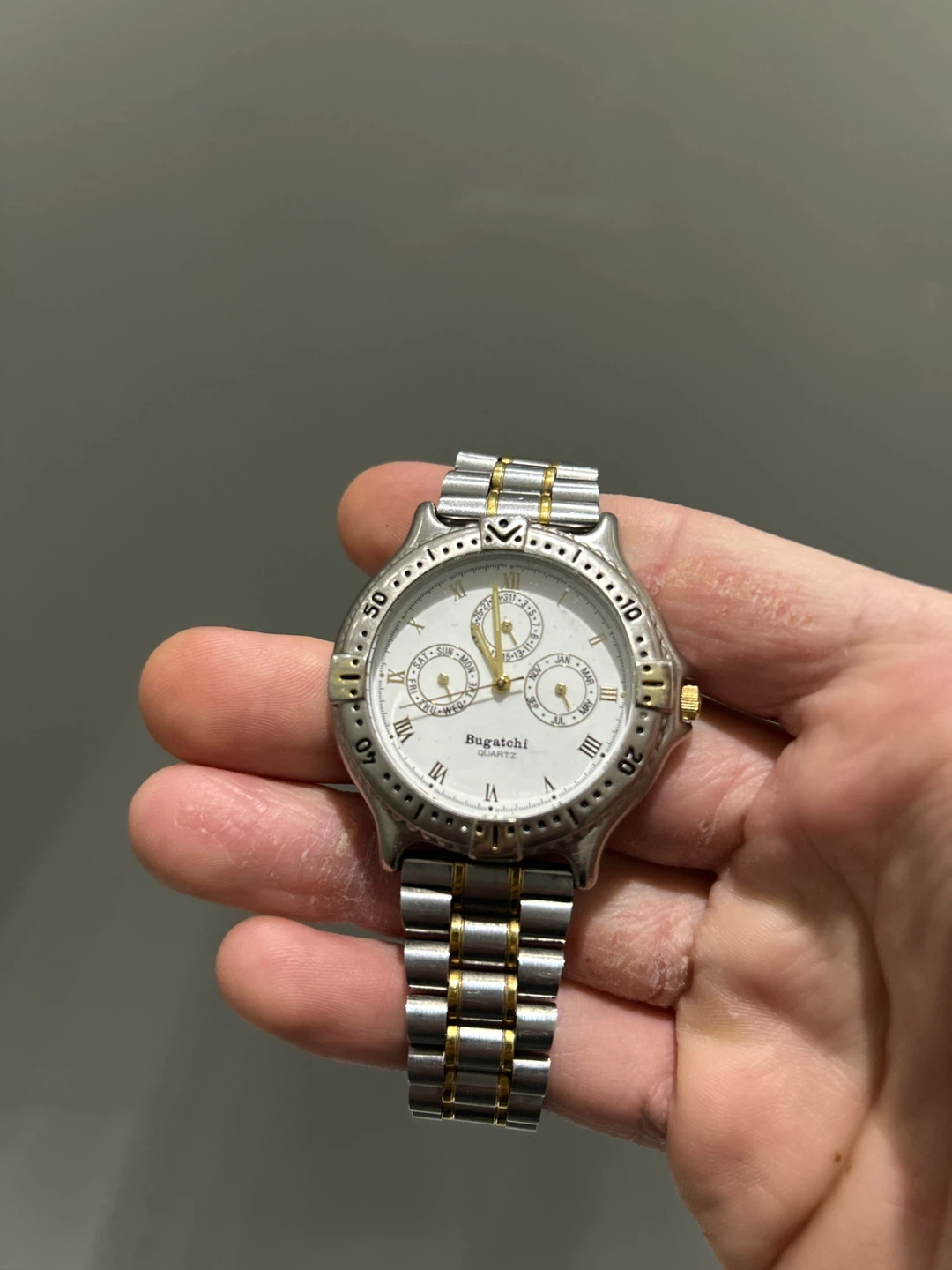 Bugatchi Men's Stainless Steel & Gold Tone Watch - photo 2