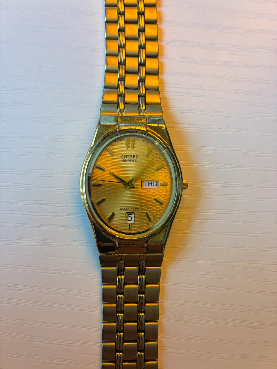 Citizen Quartz Gold Tone Watch