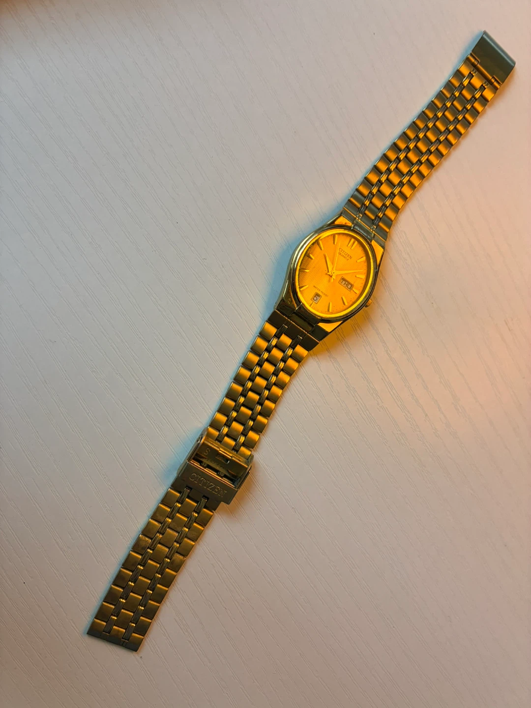 Citizen Quartz Gold Tone Watch - photo 2
