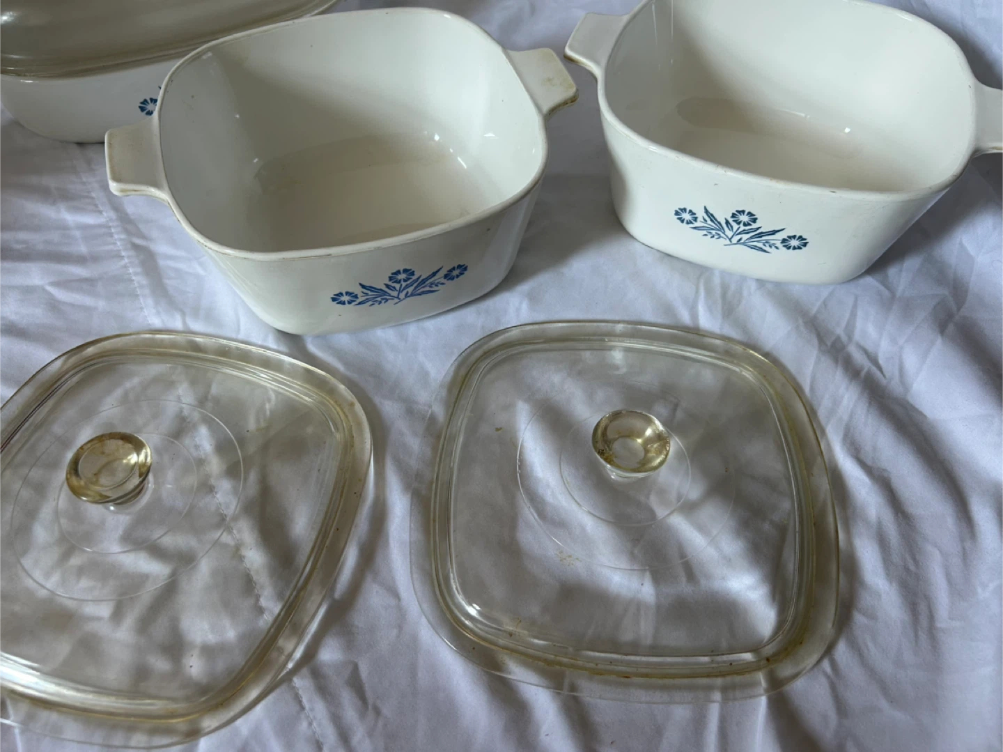 CorningWare Blue Cornflower Casserole Dishes Set - photo 4