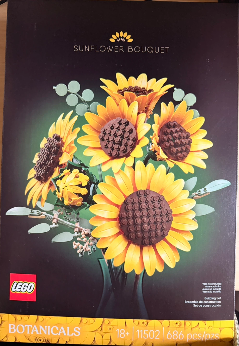 LEGO Botanicals Sunflower Bouquet Building Set 11502