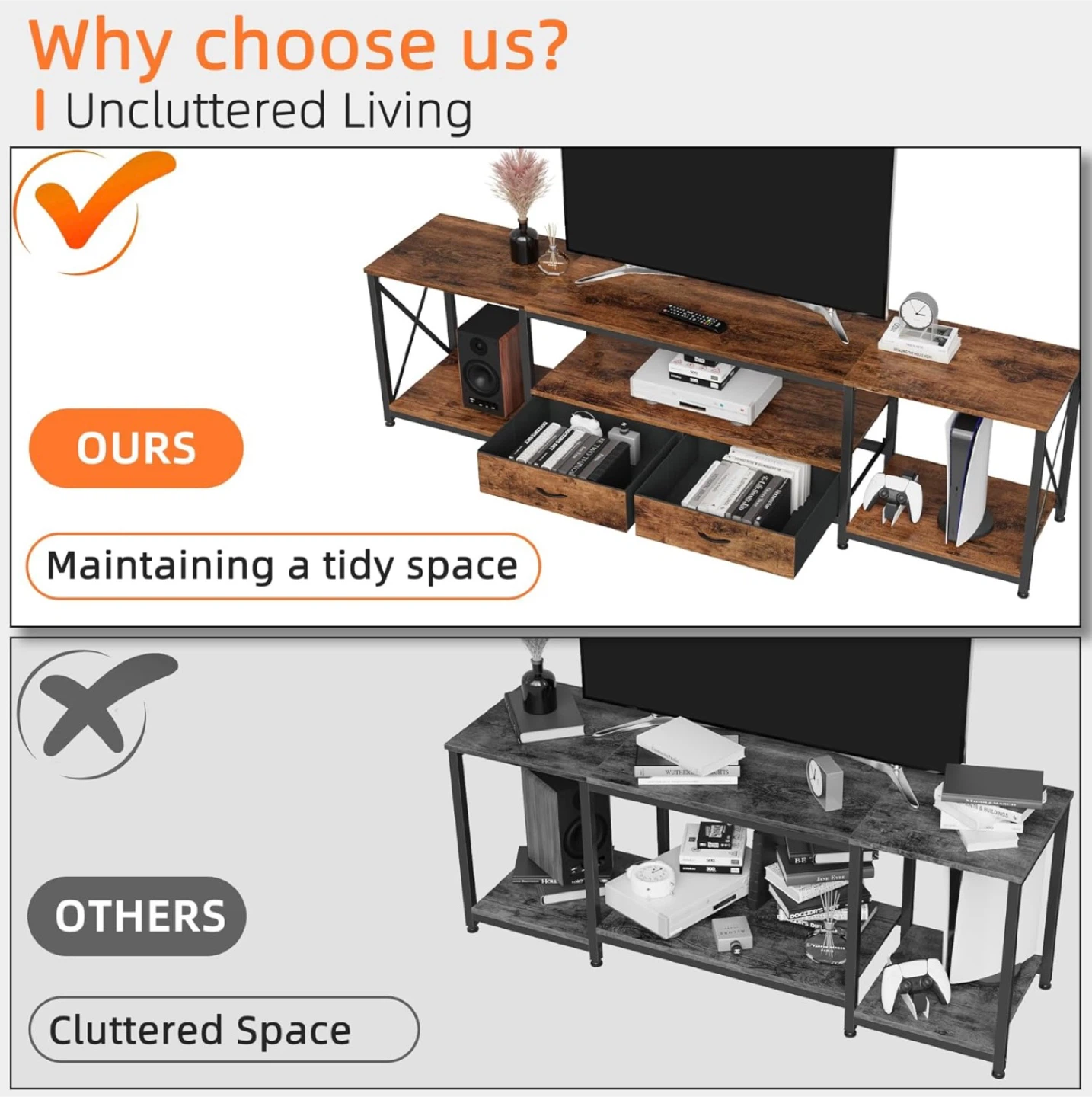 TV Stand for up to 80 inch TV - photo 5