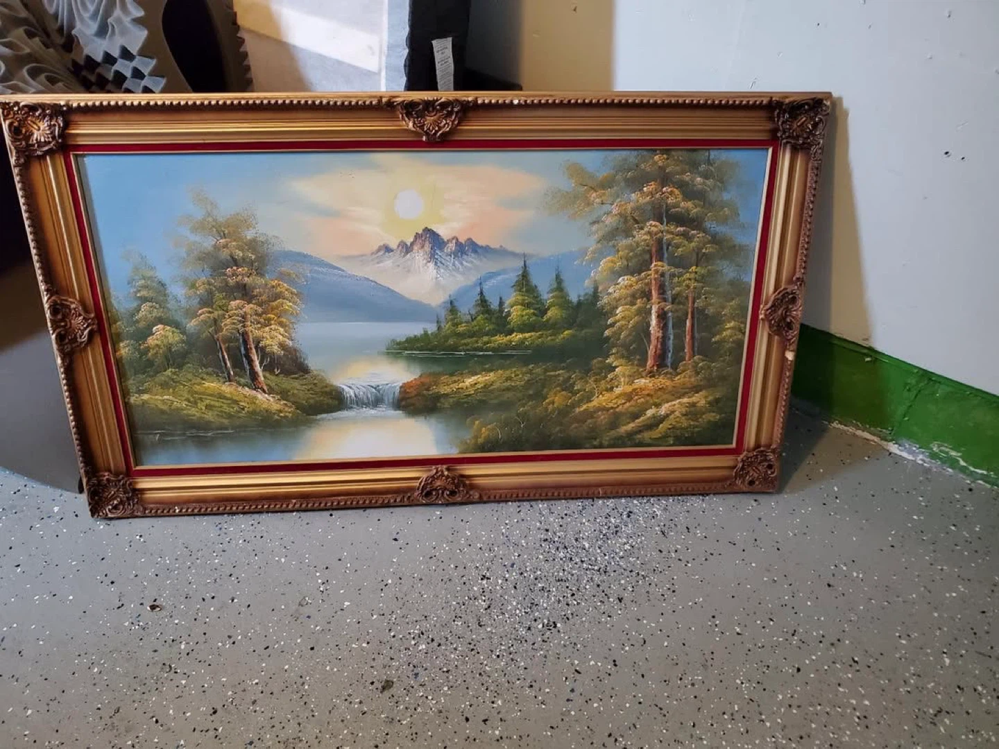 Framed Landscape Painting