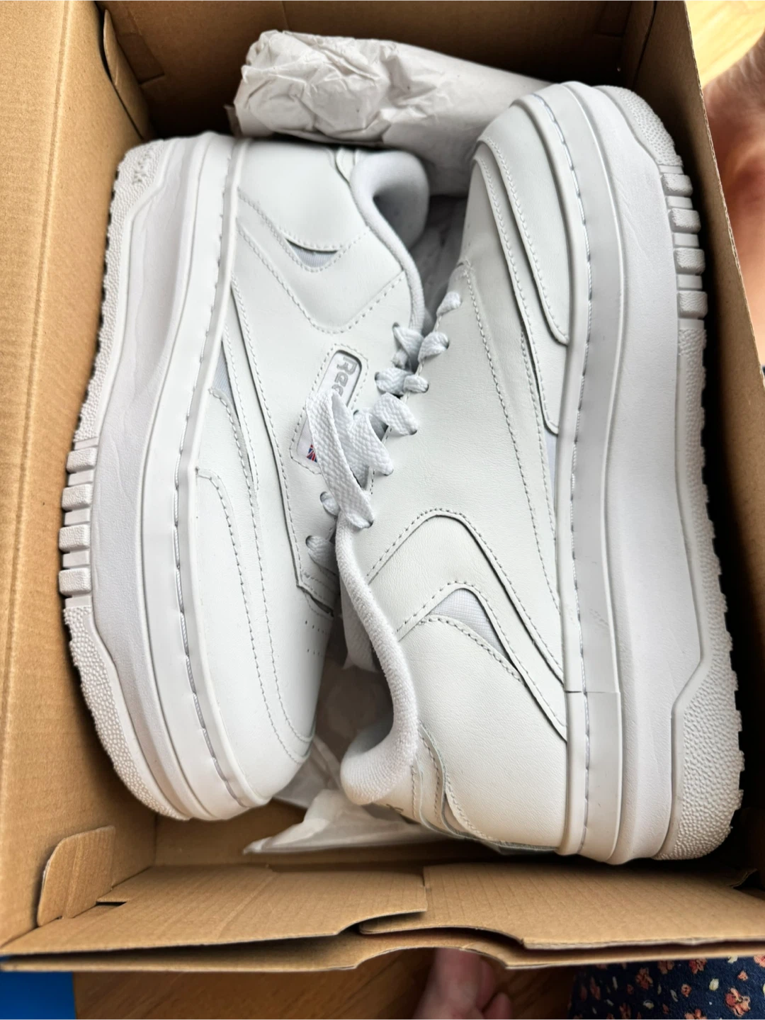 BRAND NEW Reebok Platform Sneakers Club C sneakers - photo 2