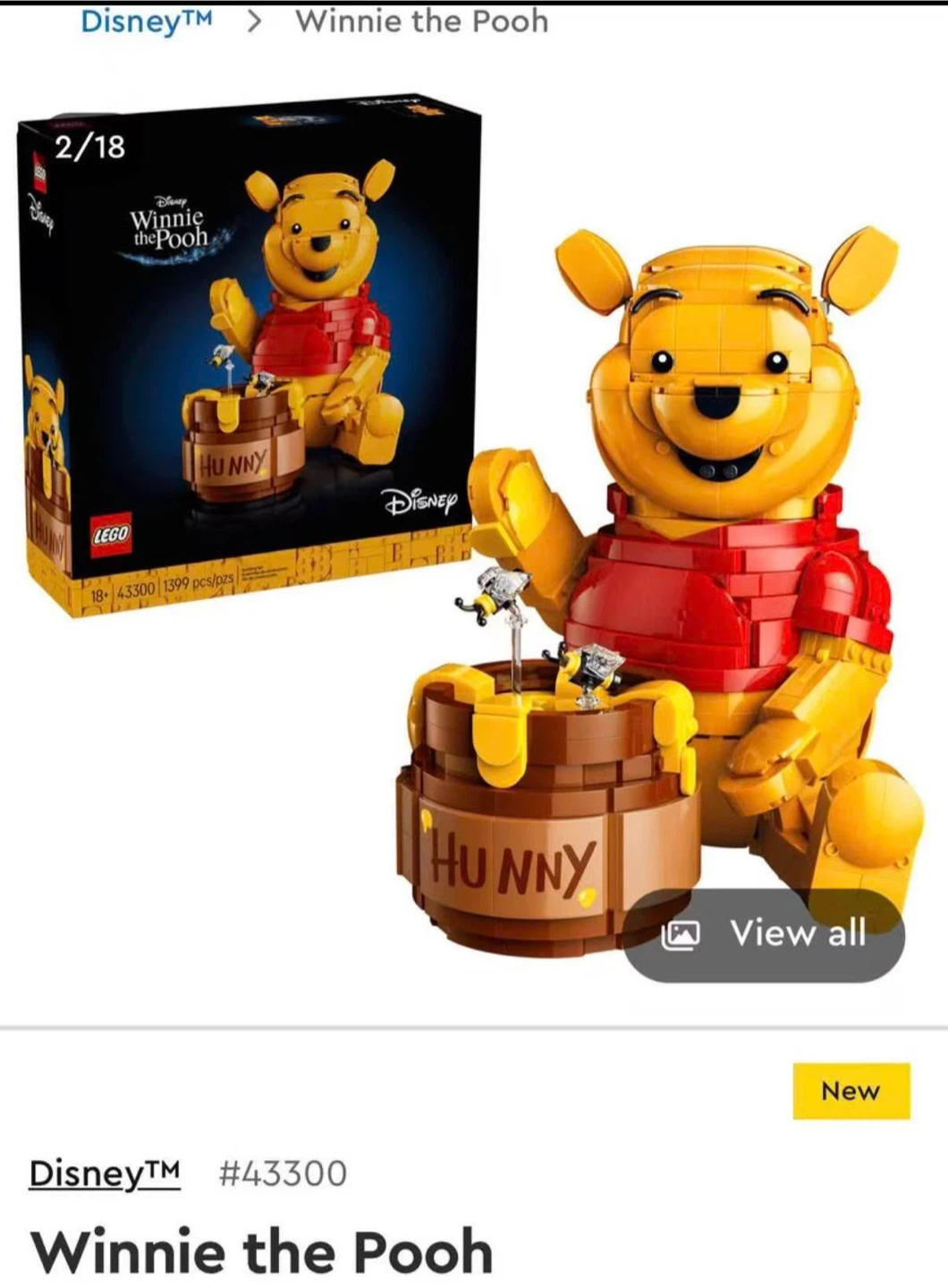 LEGO Winnie the Pooh 10236