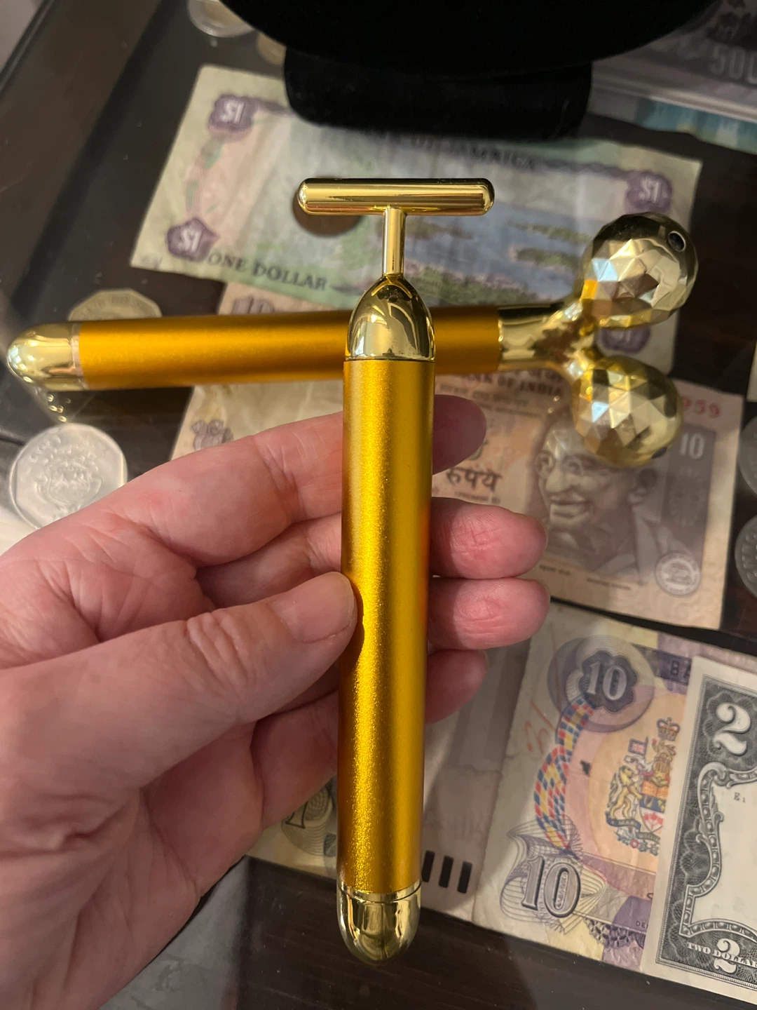 YEAMON Gold Facial Massager Set - photo 4