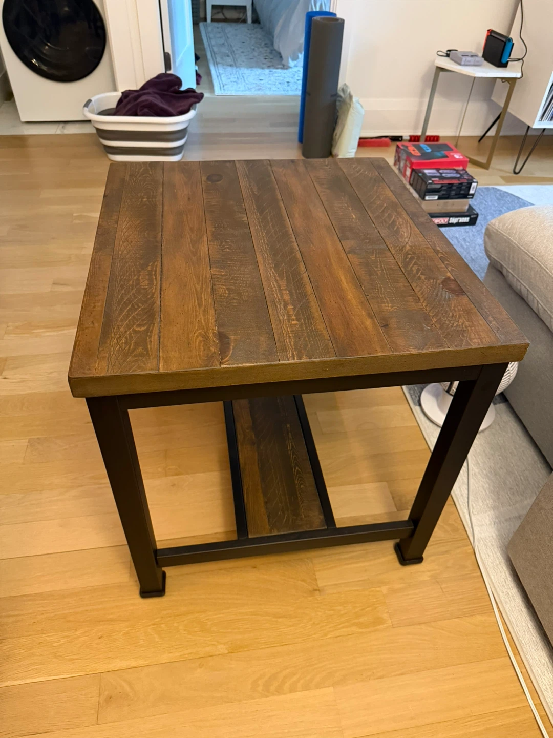 Raymour & Flanigan End Table with Storage