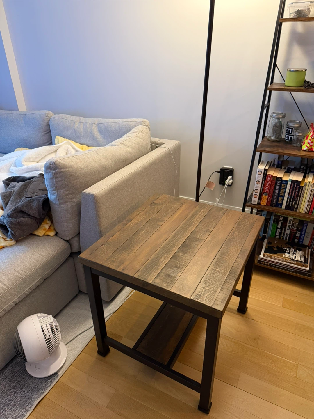 Raymour & Flanigan End Table with Storage - photo 2