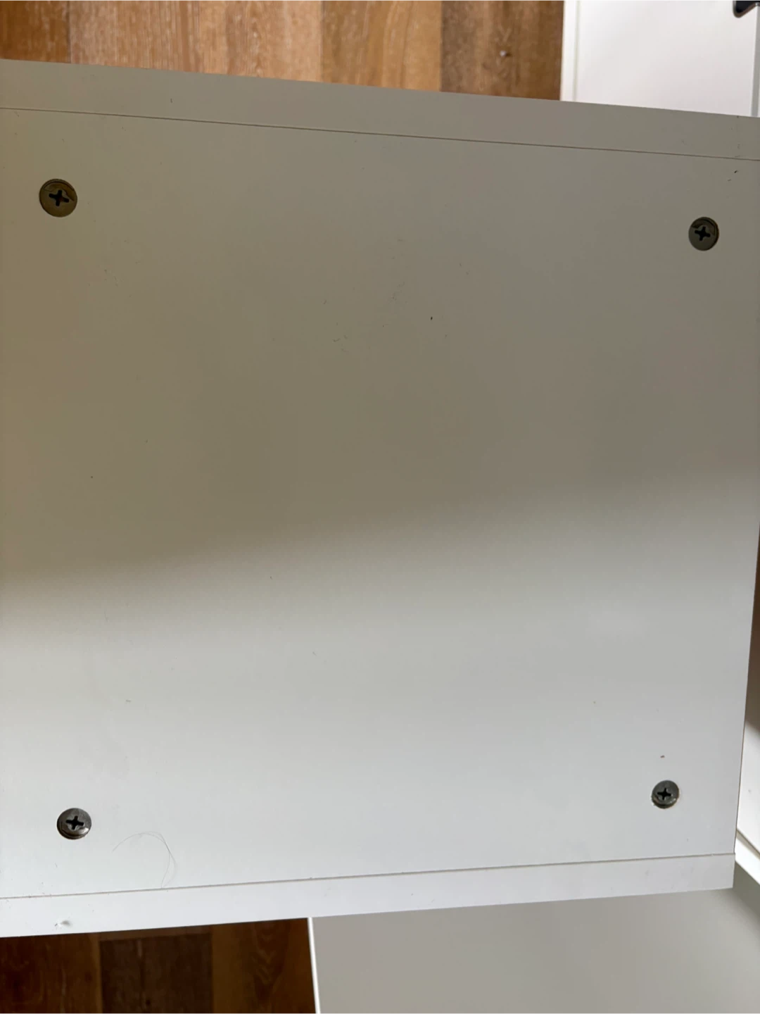 White 3-Shelf Storage ikea - photo 2