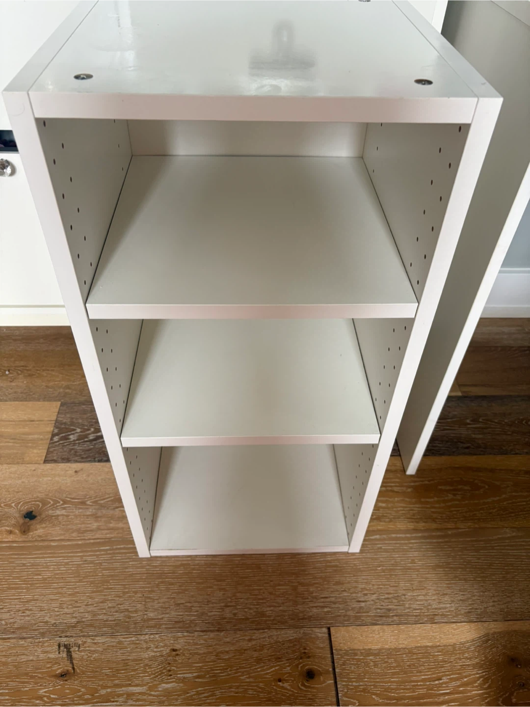 White 3-Shelf Storage ikea - photo 3