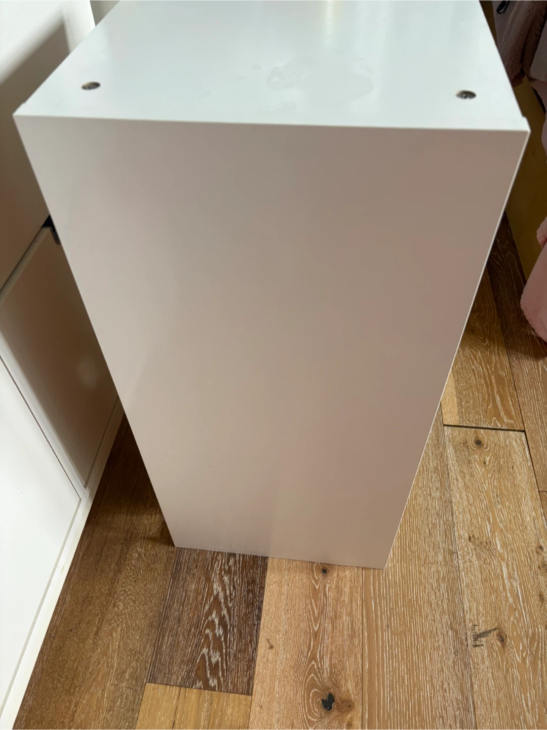 White 3-Shelf Storage ikea - photo 4