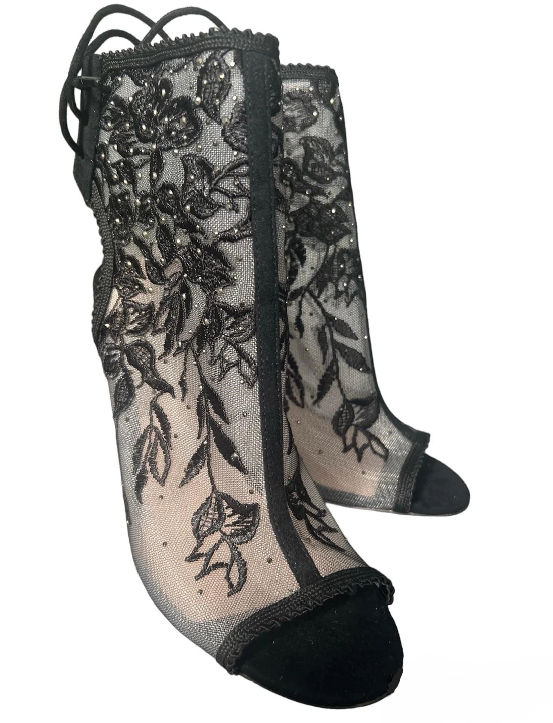 Black Lace Booties - photo 4