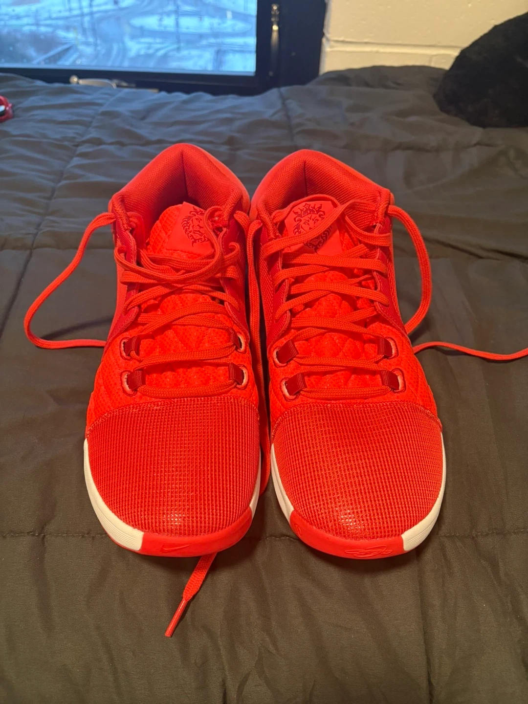 Nike Red Basketball Shoes - photo 2