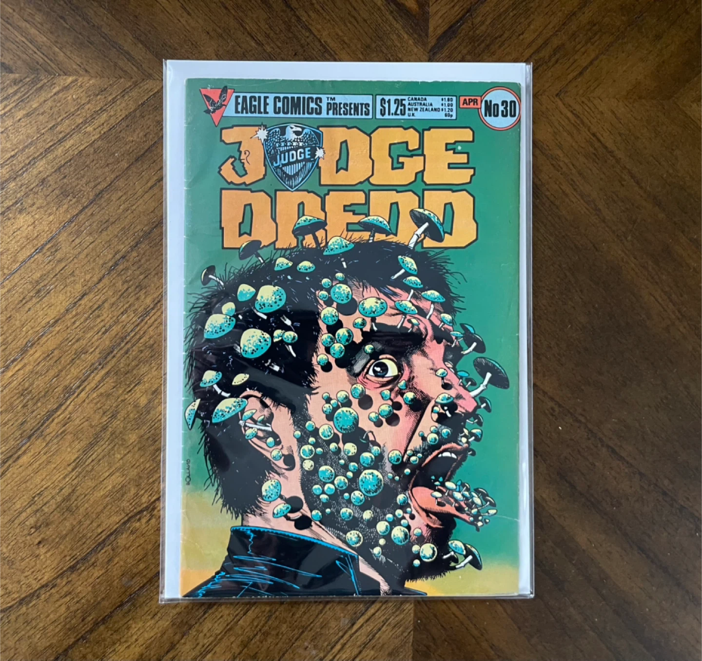 Judge Dredd Comic Book No. 30 by Eagle Comics