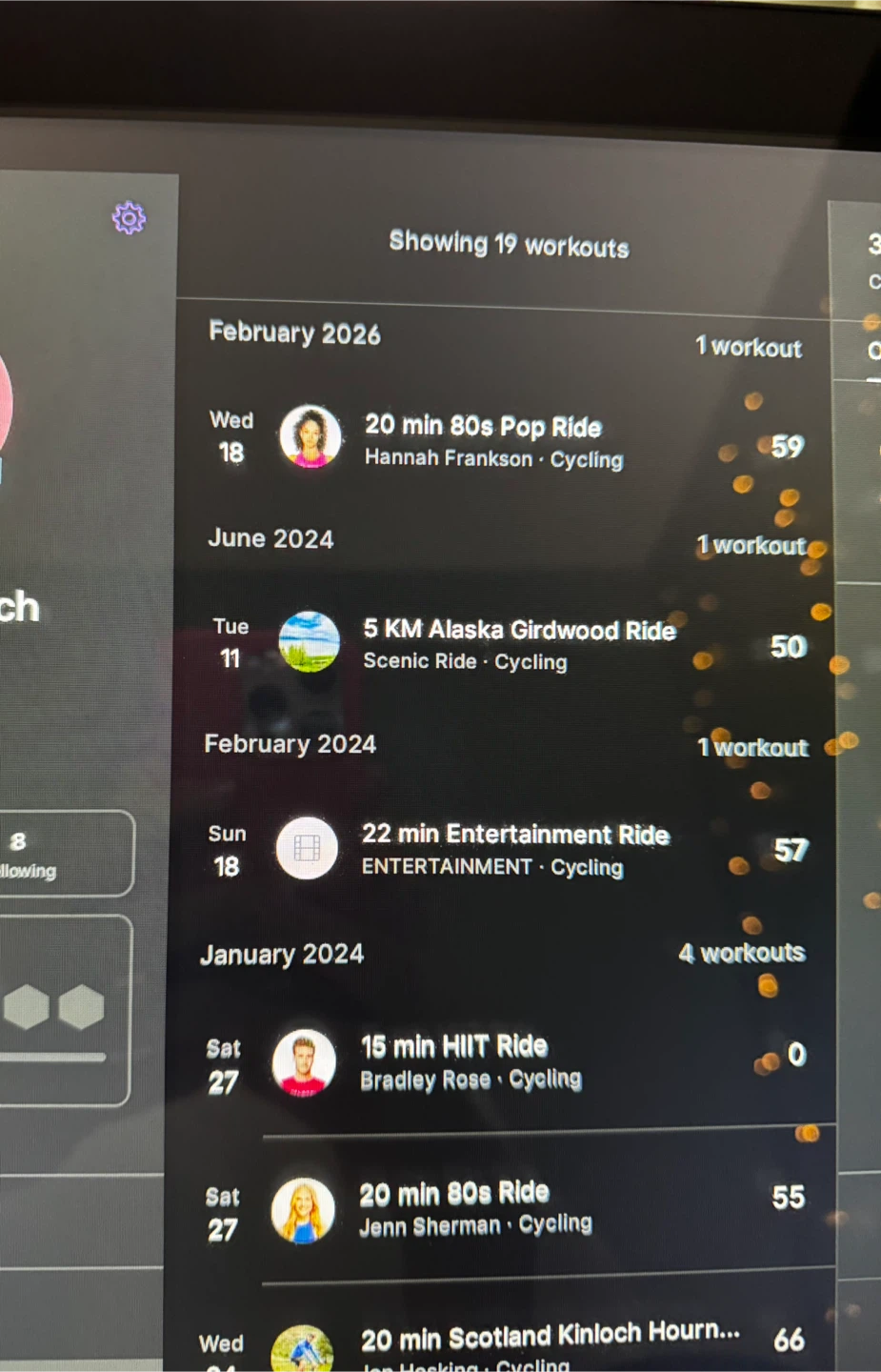 Peloton Bike with 19 total lifetime rides! - photo 3