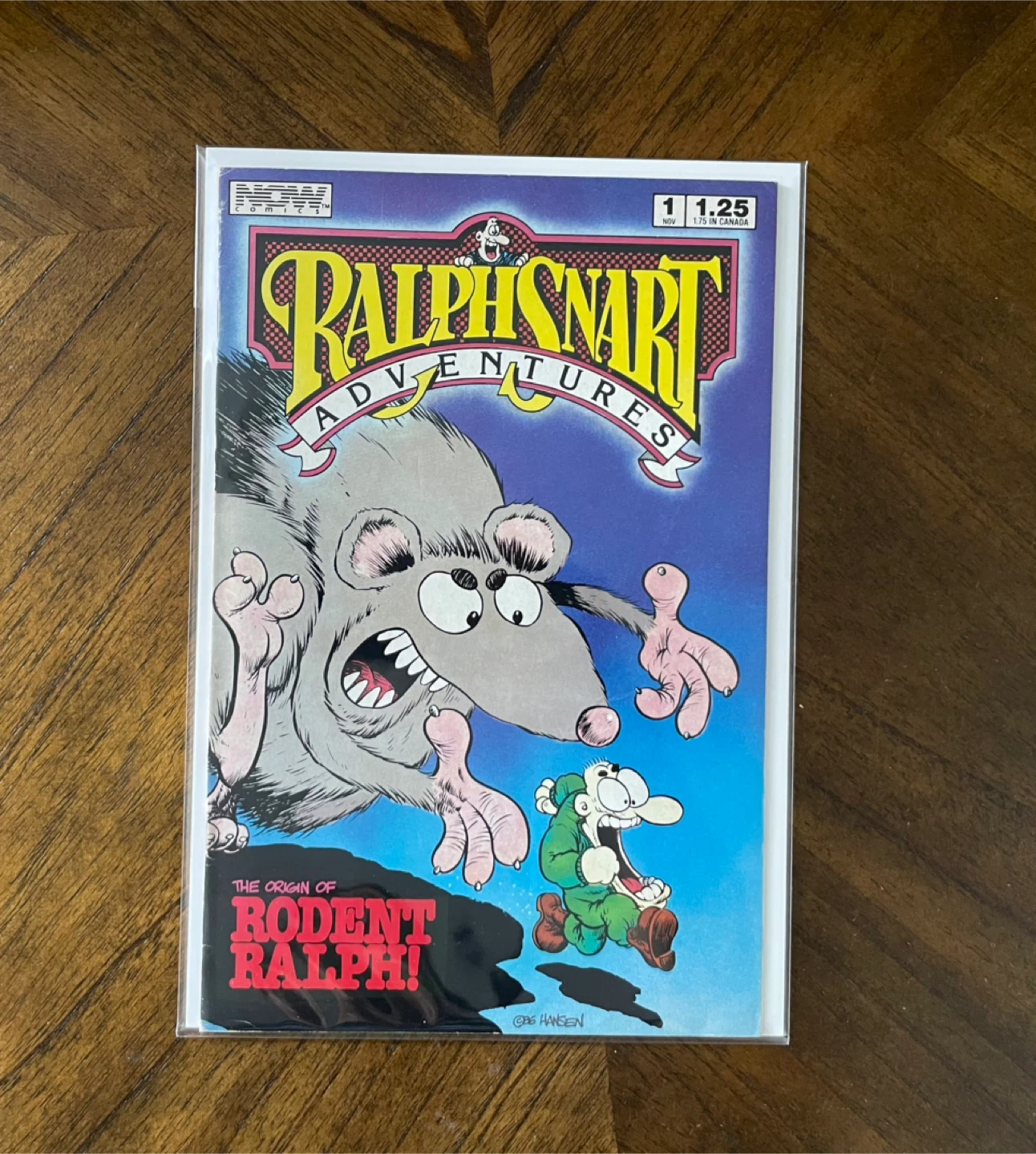 Ralph Snart Adventures Comic 1 - The Origin of Rodent Ralph!