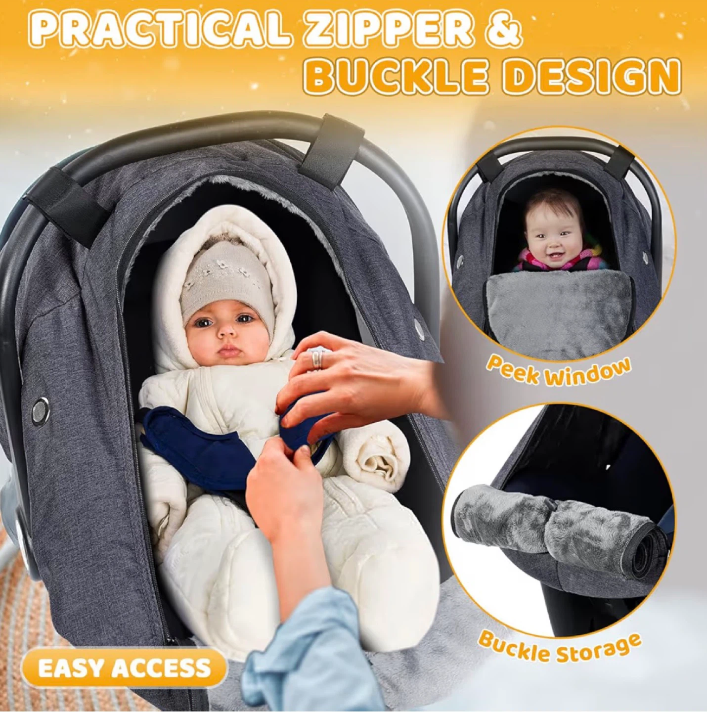 New Orzbow Car Seat Cover for Infants - photo 4