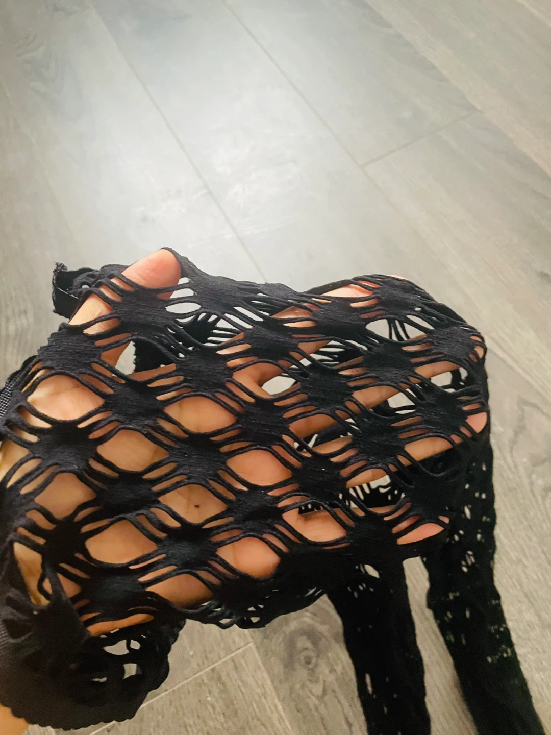 Black Fishnet Tights - photo 2
