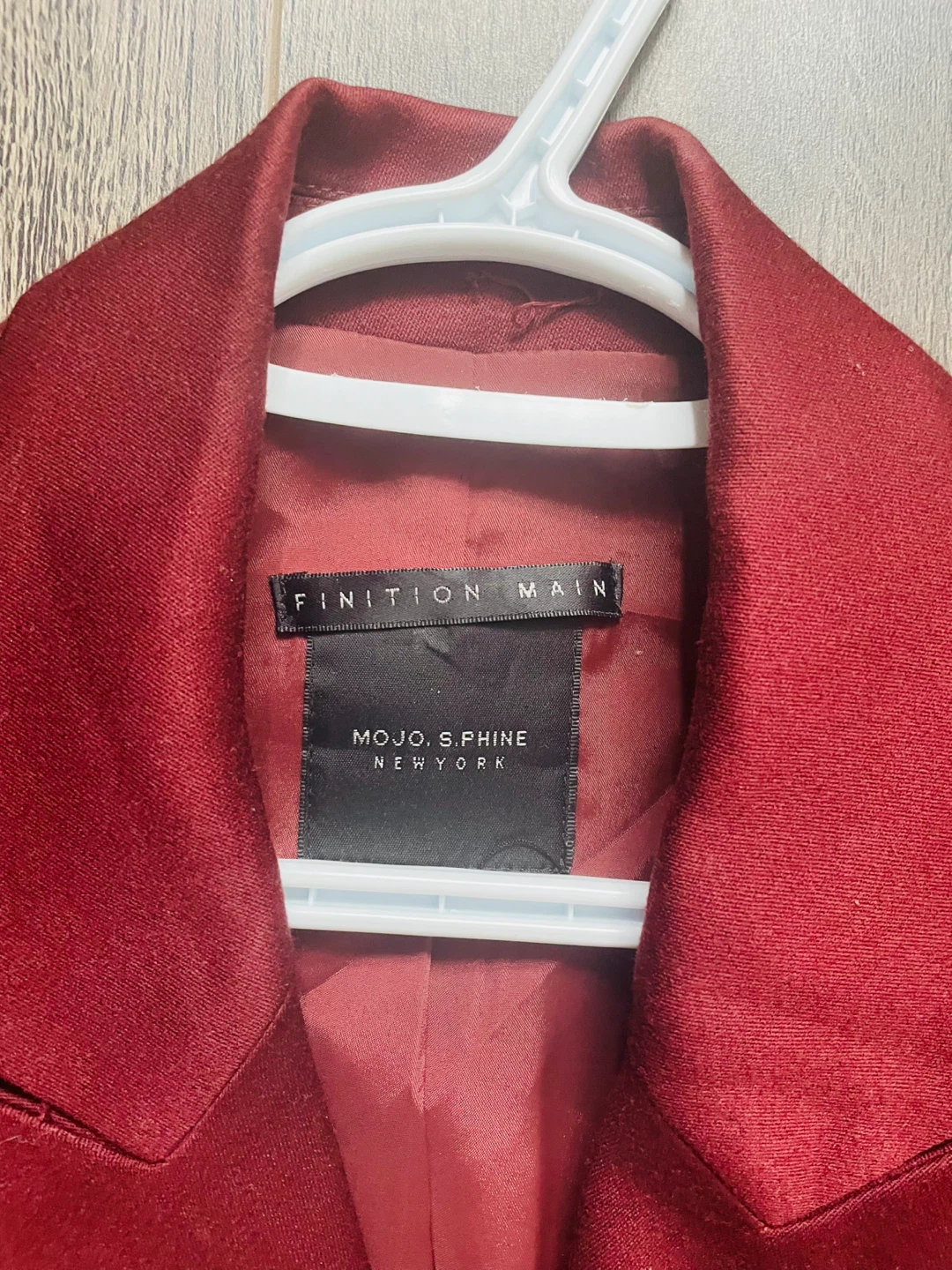 Fintition Main Red Blazer Dress