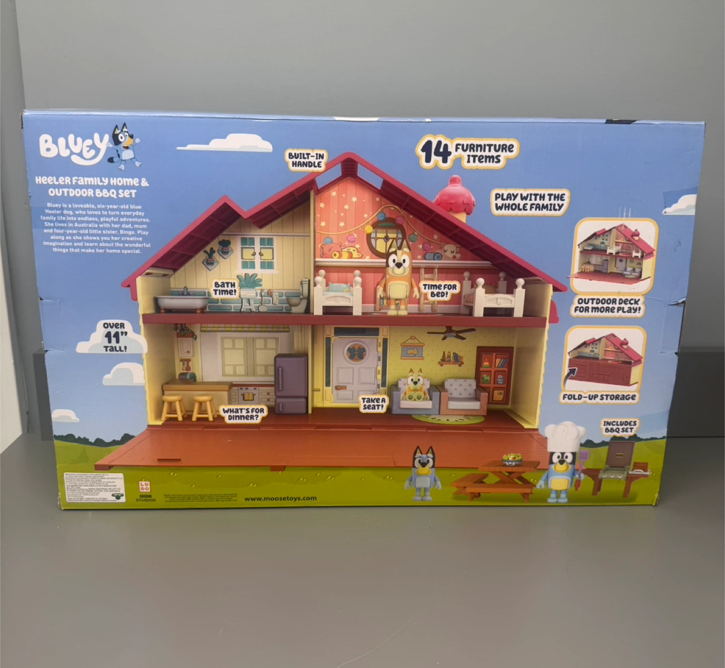 Bluey Heeler Family Home & Outdoor BBQ Set - photo 2