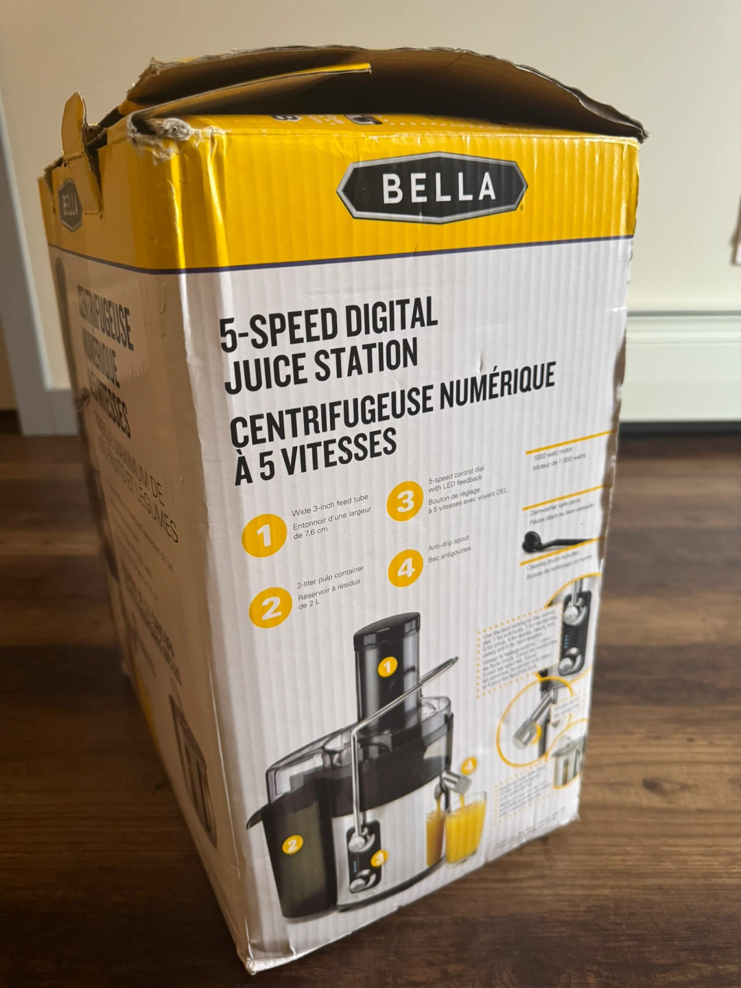 Bella 5 speed digital Juicer - photo 2