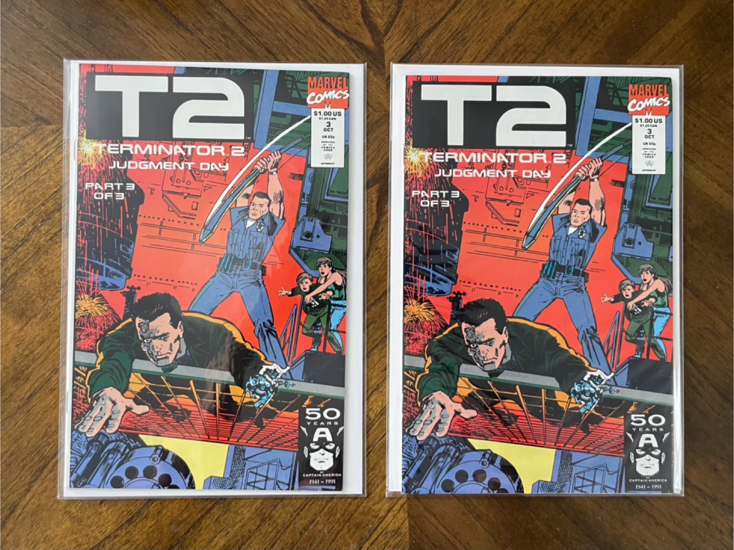 Terminator 2 Judgment Day Marvel Comic #3