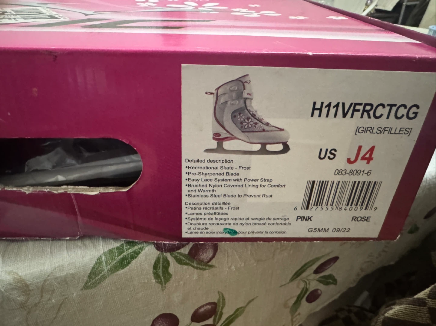 Jackson Ice Skates US J4 Size - photo 2
