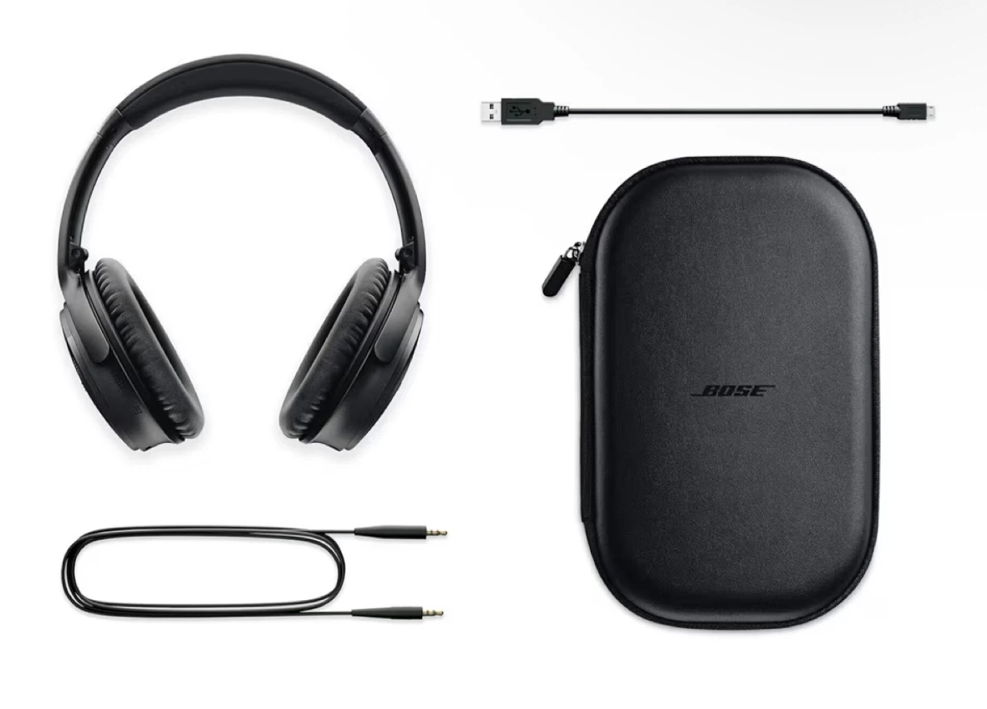 Bose QuietComfort 35 II Noise Cancelling Headphones - Black - photo 2