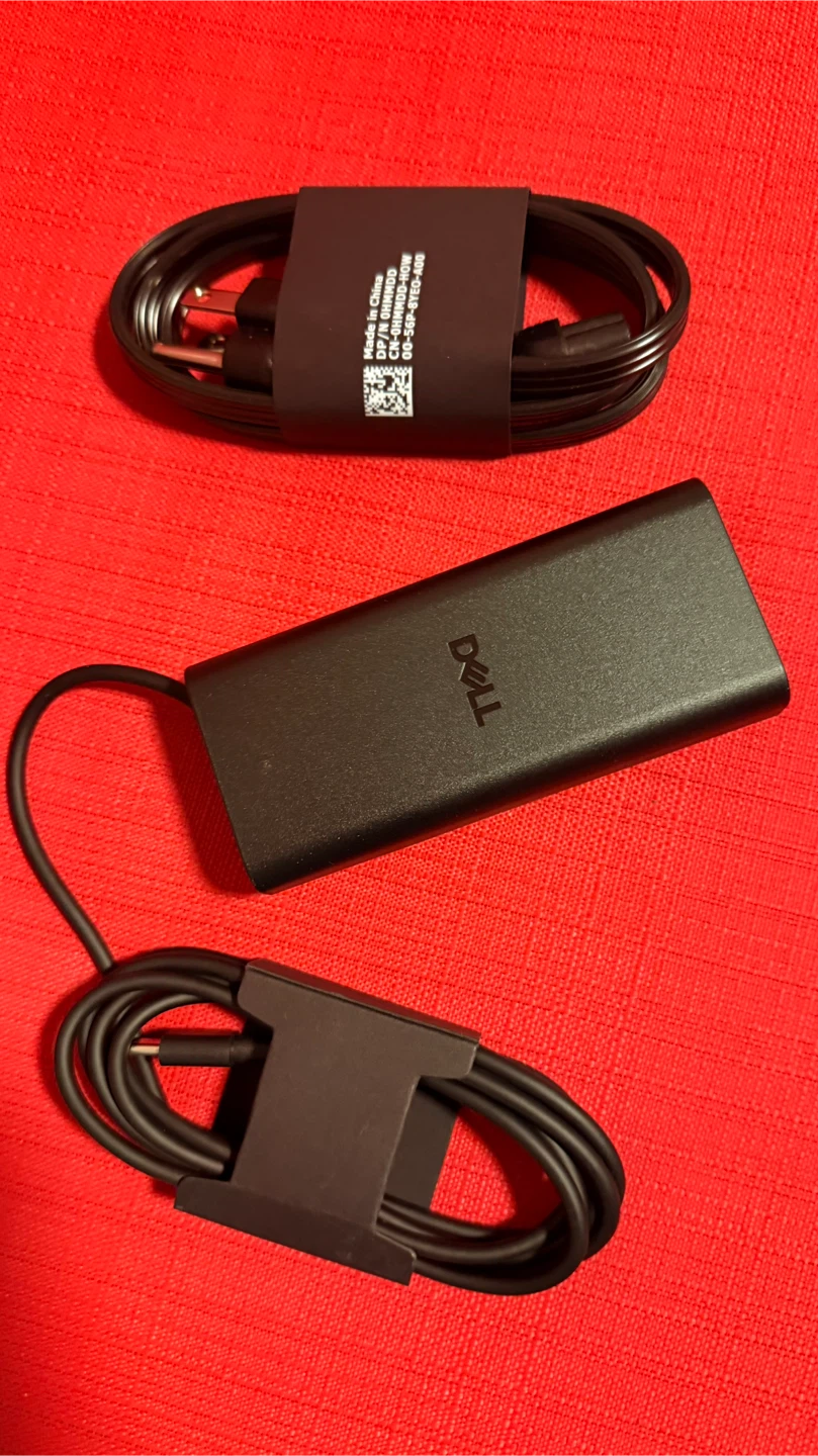 Dell Laptop Power Adapter AC Charger with Cords - photo 3
