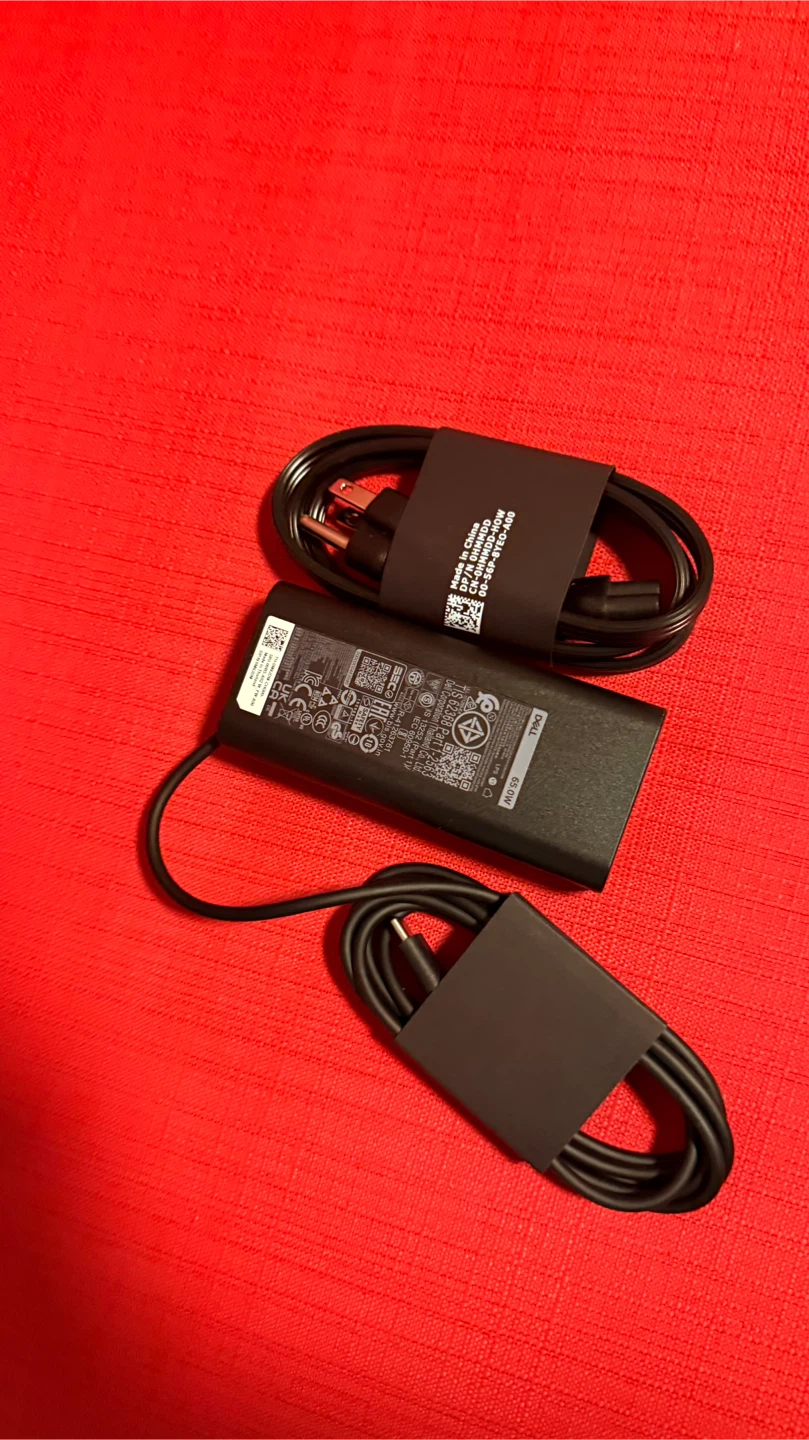 Dell Laptop Power Adapter AC Charger with Cords