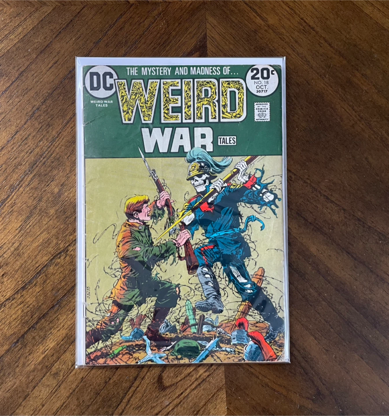 DC Comics Weird War Tales #18 Comic Book