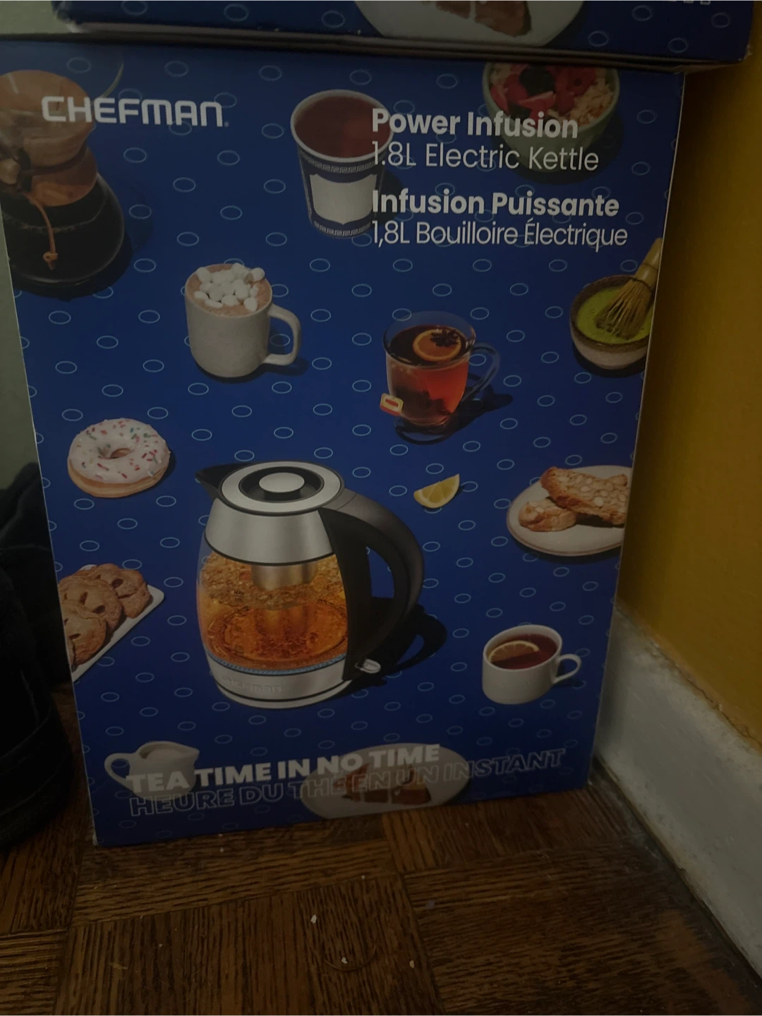 New 1.8L electric water kettle.