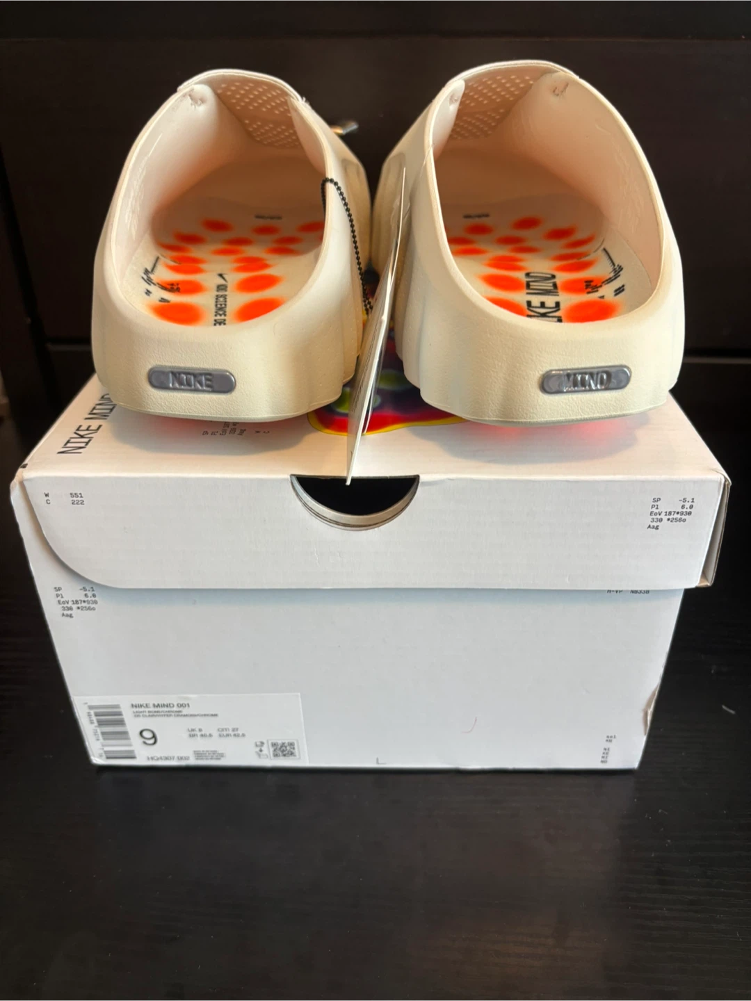 Nike Mind 001 Slide Light Bone size 9 men’s/10 women’s - photo 3