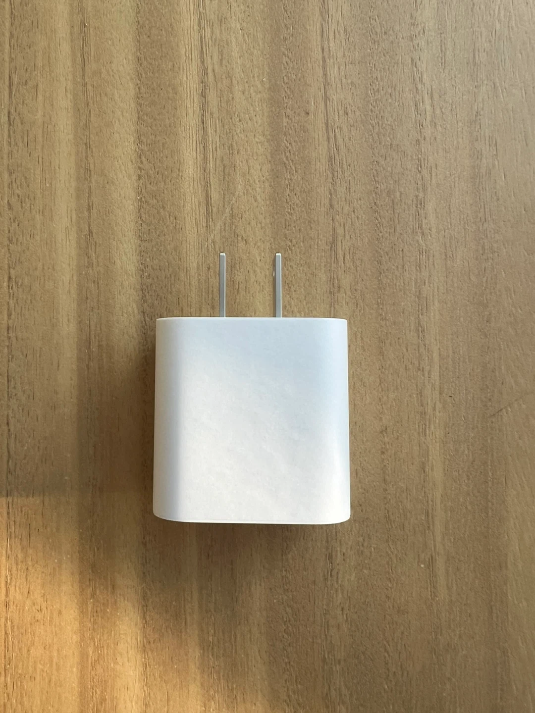 White USB-C Power Adapter