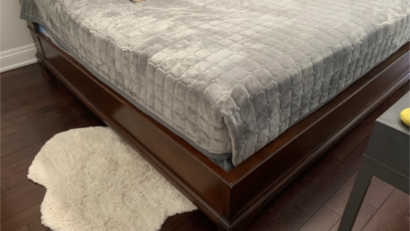 King Size Bed with mattress - photo 3
