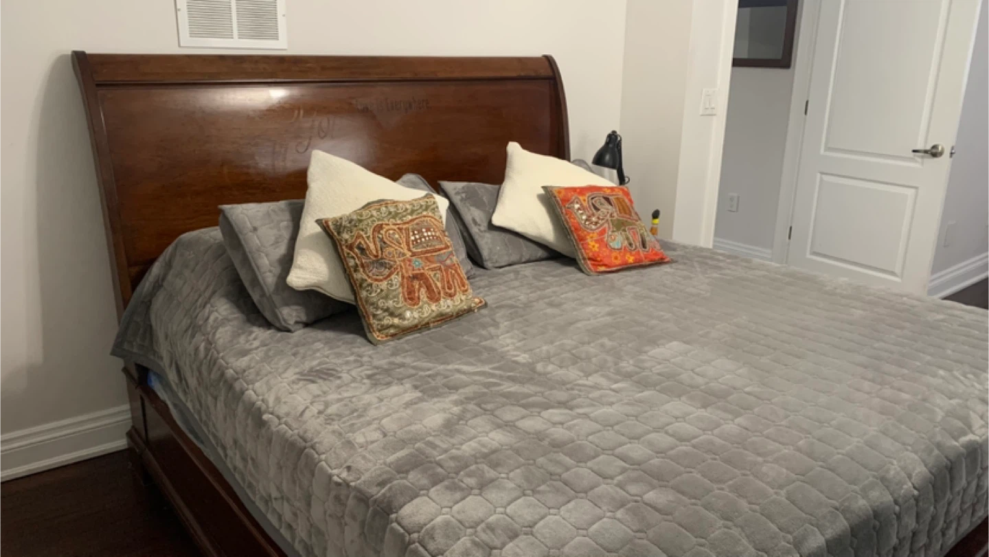 King Size Bed with mattress