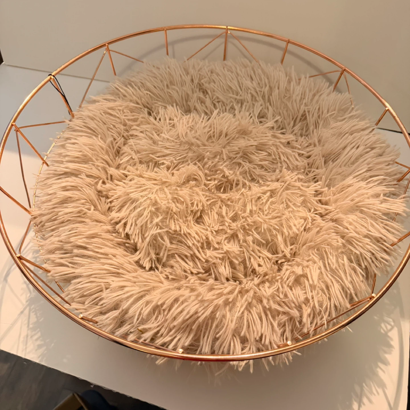 Dexypaws Rose Gold Cat Bed (new | unused) - photo 2