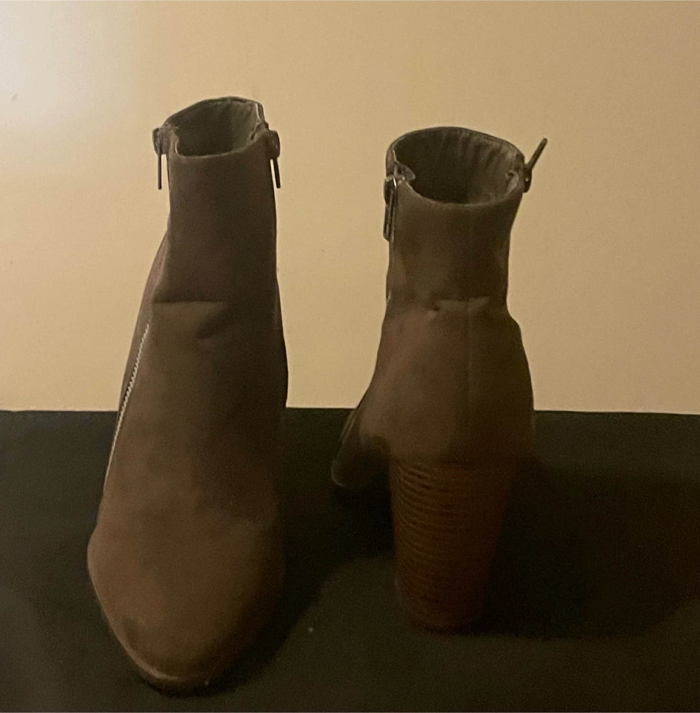 Women's Winter Brown Suede Ankle Boots 🥕 - photo 2