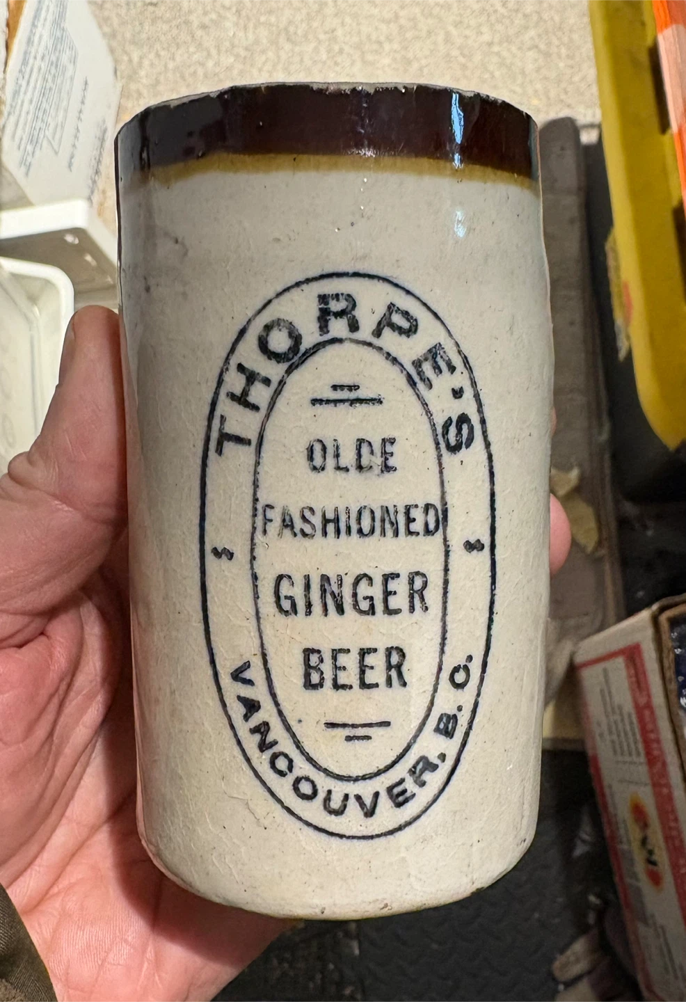 Vintage Kitchenware Crock holder - utensils etc - photo 4