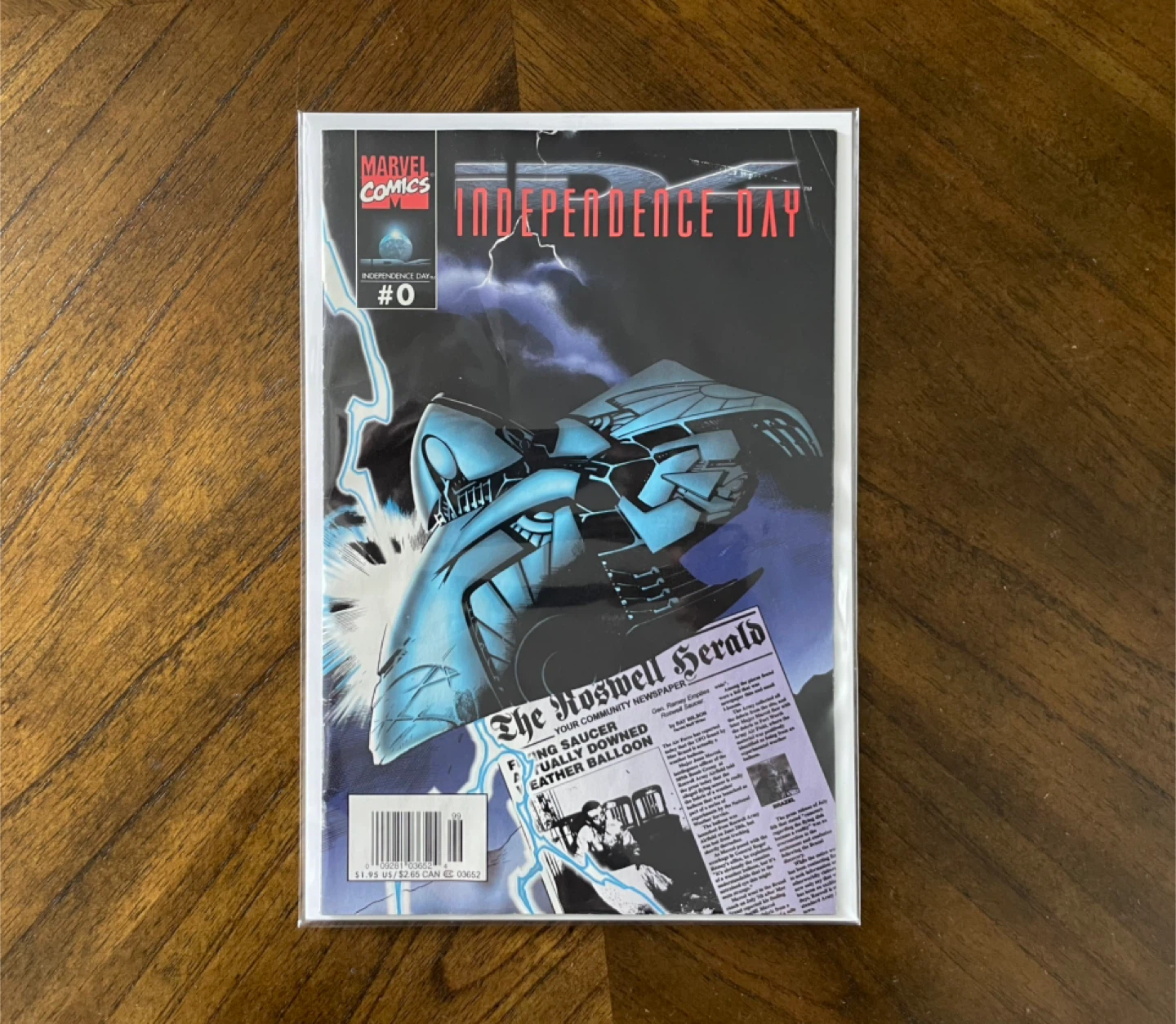 Independence Day Comic Books #0 and #4 - photo 3