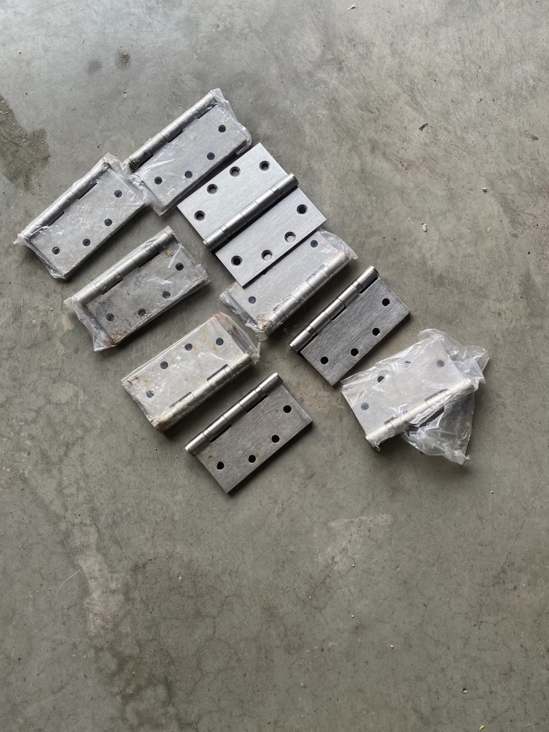 Set of 9 Stainless Steel Door Hinges - photo 3