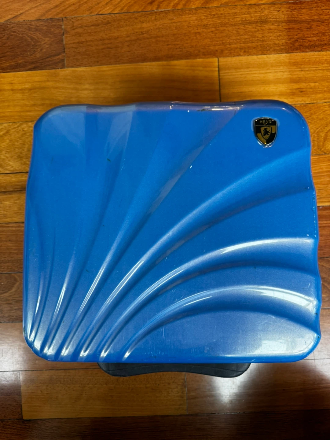 Blue HEYS rolling briefcase/luggage